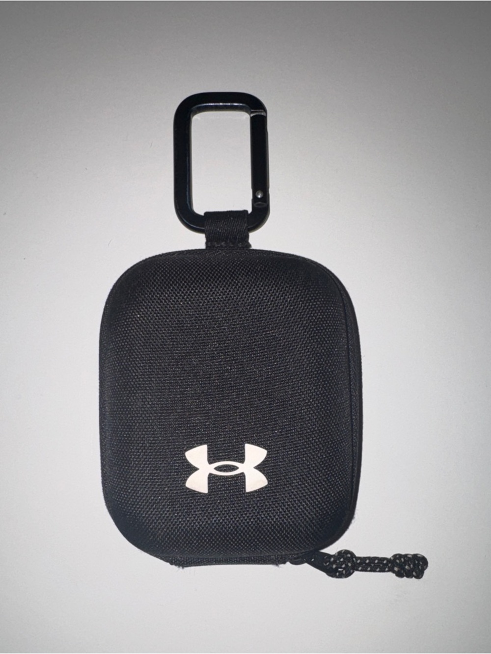 Under Armour Contain Micro - Black Zippered Zip Pouch with Carabiner